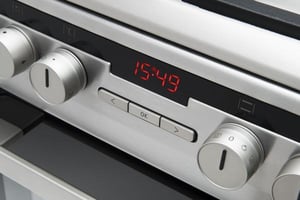 Amica 58GE3.33HZpTaQ(Xx) Kuchenka wolnostojąca Prąd elektryczny Gaz Stal nierdzewna