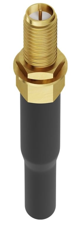 Goobay 51679 kabel koncentryczny LMR195 10 m RP-SMA Czarny