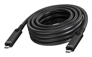 Vision TC 10MUSBC/BL USB Cable, USB 3.2 Gen 1 (3.1 Gen 1), 10 m, USB-C, Black