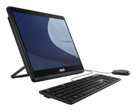 ASUS ExpertCenter E1 AiO E1600WKAT-BMR109X Intel® Celeron® N N4500 39,6 cm (15.6") 1920 x 1080 px Ekran dotykowy All-in-One PC 8 GB DDR4-SDRAM 256 GB SSD Windows 11 Pro Wi-Fi 6 (802.11ax) Czarny