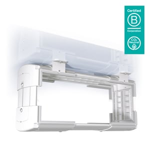 Dataflex Katame CPU Holder Small Biały Tworzywo sztuczne ABS