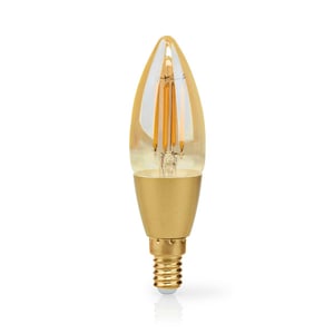 Nedis SmartLife LED-lampa, varmvitt, 4,9 W, E14 F