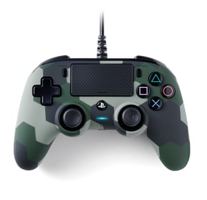 NACON Wired Compact Camouflage USB-Gamepad (analog/digital) für PC und PlayStation 4
