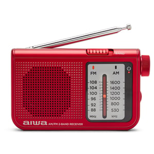 Aiwa RS-55RD radio Osobisty Analogowy Czerwony