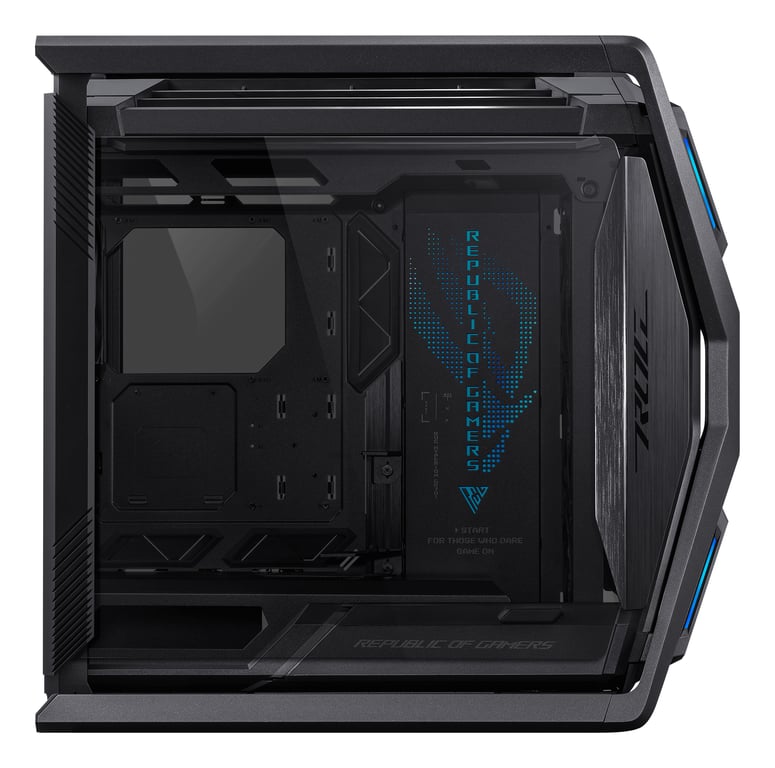 ASUS ROG Hyperion GR701 BTF Edition Tower Czarny, Przezroczysty