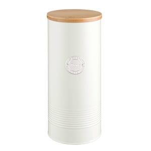 Typhoon Living Pasta Storage Container, 2.5 L, Steel, Wood