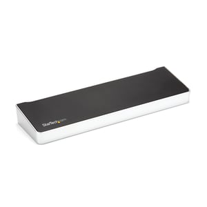 StarTech DK30CH2DPPDU Wired USB 3.2 Gen 1 (3.1 Gen 1) Type-C Docking Station, Black, Silver