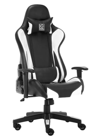 LC-Power LC-GC-600BW krzesło obrotowe Obite siedzisko Obite oparcie