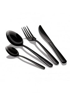 Berlinger Haus BH/2616A 16-piece cutlery set. Black