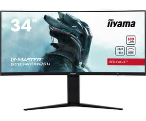 iiyama G-MASTER GCB3480WQSU-B1 monitor komputerowy 86,4 cm (34") 3440 x 1440 px UltraWide Quad HD LCD Black