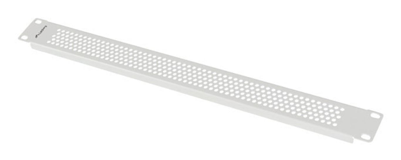 Lanberg Zaslepka do szaf 19 1U perforowana szara Pusty panel
