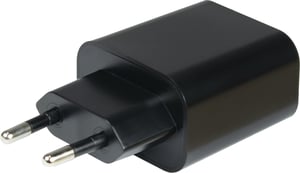 Inter-Tech PD-2120 Smartfon Czarny Prąd przemienny Szybkie ładowanie Wewnętrzna