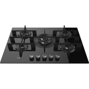 Whirlpool AKW 7523/NB Schwarz Einbau 73 cm Gas 5 Kochzonen