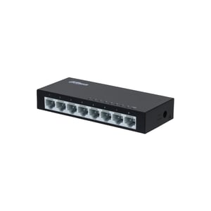 Dahua Technology Access PFS3008-8ET-V2 Icke-hanterad L2 Fast Ethernet (10/100) Svart
