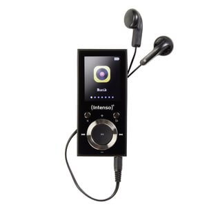 Intenso 3717490 odtwarzacz MP3/MP4 Odtwarzacz MP4 64 GB Czarny