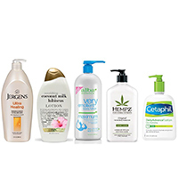 Fuktgivande kroppskrämer och -lotions