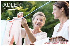 Adler AD 8051 pralka Od góry 3 kg Niebieski, Biały