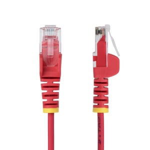 StarTech N6PAT5MRDS kabel sieciowy Czerwony 5 m Cat6 U/UTP (UTP)