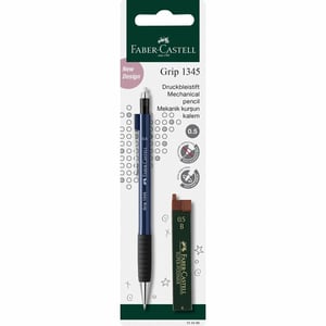 Faber-Castell Grip 1345 Druckbleistift B, 2 Stück