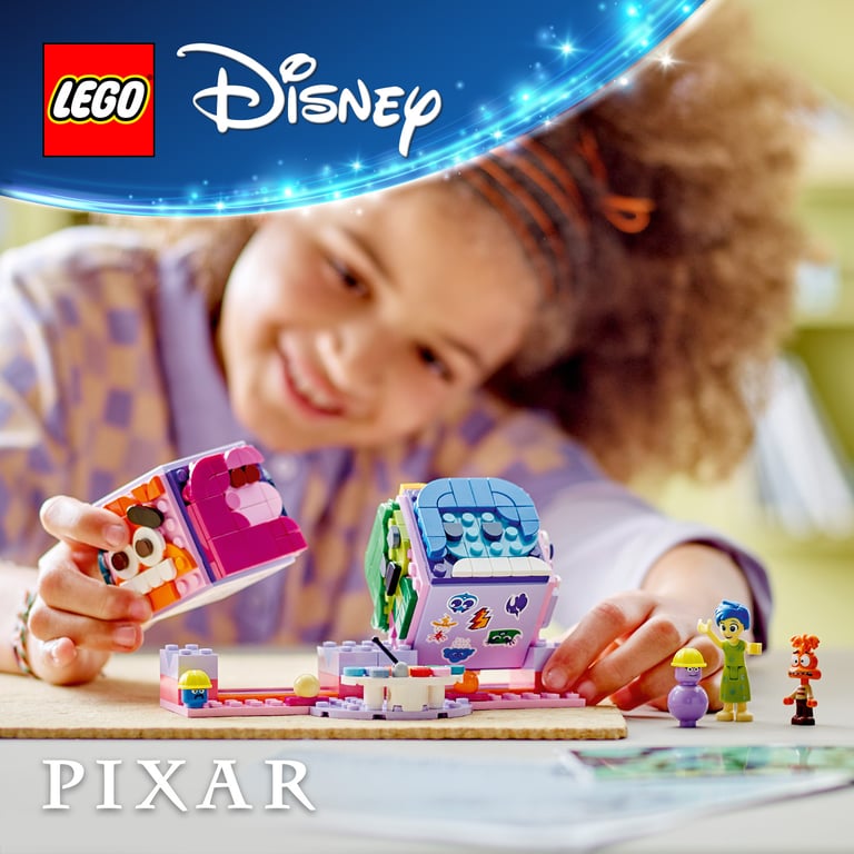 LEGO Disney W głowie się nie mieści 2 — kostki z emocjami
