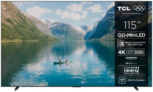 TCL 115C7K Telewizor 2,92 m (115") 4K Ultra HD Smart TV Wi-Fi Czarny 3000 cd/m²