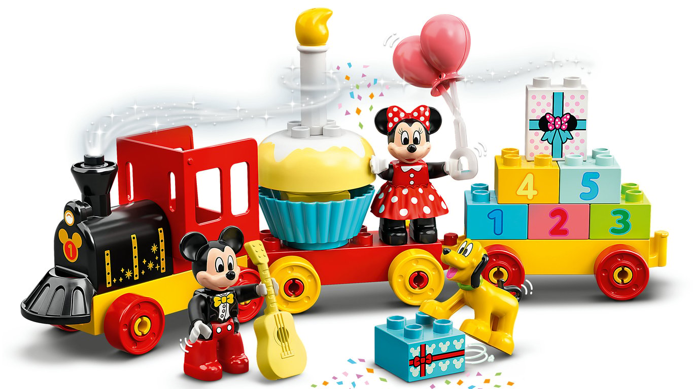 LEGO DUPLO Disney Urodzinowy pociąg myszek Miki i Minnie