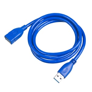 Akyga AK-USB-28 USB 3.2 Gen 1 (3.1 Gen 1) Cable, 1 m, USB-A, Blue