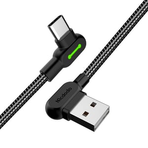 Mcdodo CA-5282 kabel USB 1,8 m USB A USB C Czarny