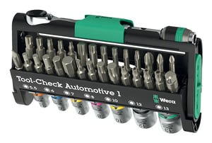 Wera Tool-Check Automotive 1 1 st. Rostfritt stål