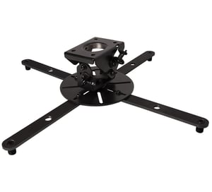 B-Tech BT899XL Projektorhalterung für die Deckenmontage, schwarz