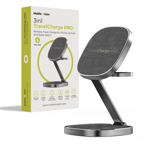 Mobile Origin TC31-UC-GRY ładowarka do urządzeń przenośnych Smartfon, Smartwatch, Słuchawki, Zestaw słuchawkowy Szary USB Bezprzewodowe ładowanie Szybkie ładowanie Wewnętrzna