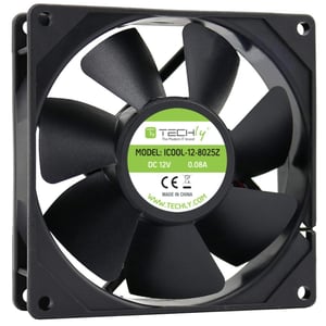 Techly ICOOL-12-8025Z part / accessory for computer cooling systems Fan module