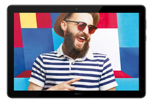Huawei MediaPad T5 4G Hisilicon Kirin LTE-TDD 32 GB 25,6 cm (10.1") 3 GB Wi-Fi 5 (802.11ac) Android 8.0 Czarny