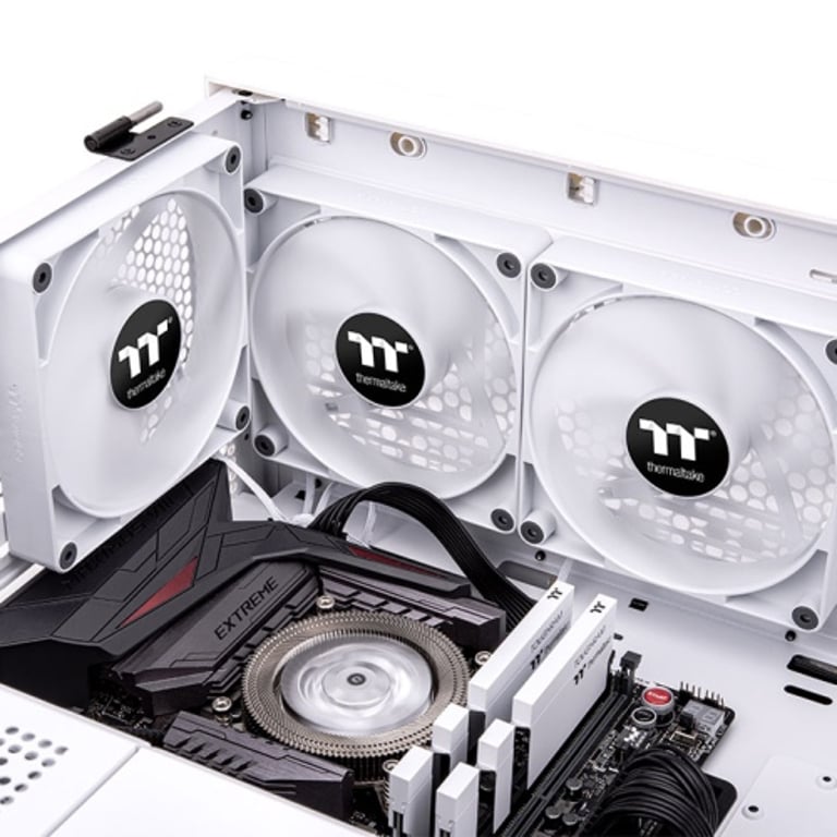 Thermaltake CT120 PC Obudowa komputera Wentylator 12 cm Biały