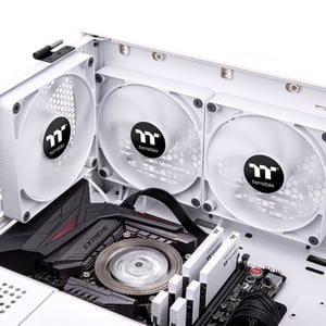 Thermaltake CT120 PC Obudowa komputera Wentylator 12 cm Biały