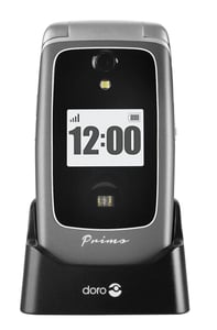 Doro Primo 418 7.11 cm (2.8") 110 g Graphite Camera on the phone