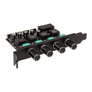 Lamptron CP436 4-Channel Fan Speed Controller. Black, Green