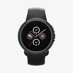Spigen Pixel Watch 3 (45mm) Case Czarny Termoplastyczne elastomery poliuretanowe (TPU)