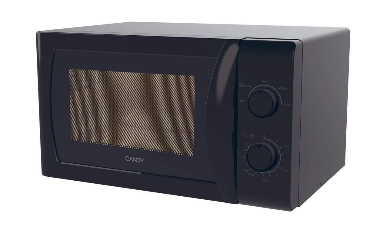 Candy Idea CMW20SMB Czarny Mikrofalówka Solo Blat 20 l 700 W