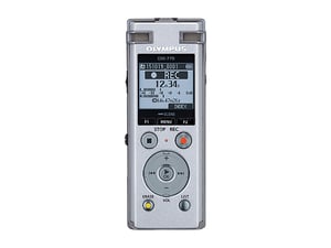 Olympus DM-770 Internal Memory and Flash Memory Cards Silver