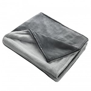Medisana HB 677 Elektrisch beheizte Decke 120 W Grau Fleece