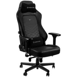 noblechairs Hero PU-Leder, gepolsterte Sitzfläche, gepolsterte Rückenlehne