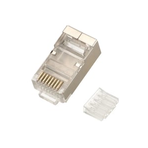 Extralink RJ45-kontakt CAT6 FTP RJ45 8P8C skärmad