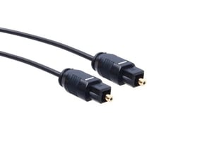 Maclean MCTV-750 Audiokabel 0,5 m Toslink Schwarz