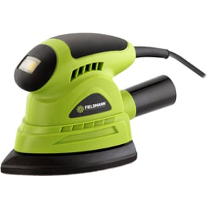 Fieldmann Electric Mouse Sander Szlifierka do blachy 13000 RPM Czarny, Zielony 130 W