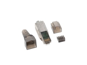 Lanberg PLSA-6000TL wtyczka RJ-45 Srebrny