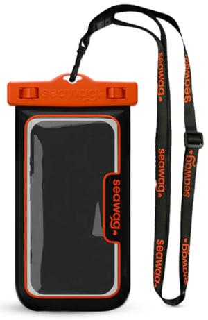 SEAWAG NEXTB5 pokrowiec na telefon komórkowy 17,3 cm (6.8") Etui zamykane Czarny, Pomarańczowy