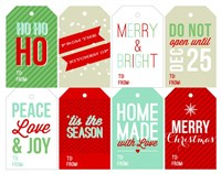 Gift labels