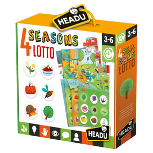 Headu MU24155 puzzle Puzzle układanka 4 szt. Świat