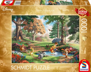 Schmidt Spiele Disney Winnie the Pooh Outline Puzzle, 1,000 pieces. Cartoons